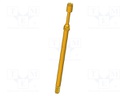 Test needle; Operational spring compression: 4mm; 8A; Ø: 2mm; 3N