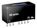 Converter: DC/DC; 2W; Uin: 9÷18V; Uout: 15VDC; Uout2: -15VDC; SIP8
