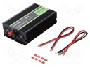 Converter: DC/AC; 3kW; Uout: 230VAC; Out: AC sockets 230V; 85%; 12V