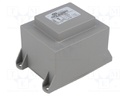 Transformer: encapsulated; 35VA; 230VAC; 15V; 15V; 1.16A; 1.16A