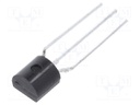 Transistor: NPN; bipolar; 45V; 0.8A; 625mW; TO92