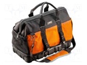 Bag; tool case; polyester; 400x220x330mm