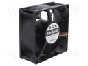 Axial Fan, 24 V, DC, 92 mm, 38 mm, 110 cu.ft/min, 3.1 m³/min