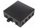 Enclosure: junction box; X: 95mm; Y: 95mm; Z: 40mm; wall mount; IP54