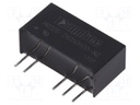Converter: DC/DC; 2W; Uin: 21.6÷26.4V; Uout: 5VDC; Uout2: -5VDC; SIP7