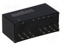 Converter: DC/DC; 3W; Uin: 18÷75V; Uout: 12VDC; Uout2: -12VDC; SIP8