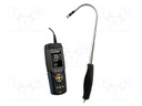 Thermoanemometer; LCD 3"; Velocity measuring range: 0.3÷30m/s