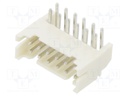 Socket; wire-board; male; 2mm; PIN: 12; THT; 100V; 2A; angled