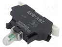 Illuminating unit; 22mm; Harmony XB4; -25÷70°C; Illumin: LED