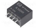 Isolated Board Mount DC/DC Converter, ITE, 1 Output, 2 W, 24 V, 84 mA