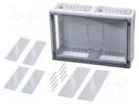 Enclosure: wall mounting; X: 546mm; Y: 366mm; Z: 163mm; ENYSTAR; IP65