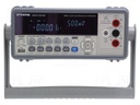 Benchtop multimeter; 2x VFD 5 digit (50000); True RMS; Plug: EU