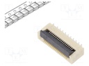 Connector: FFC/FPC; 30V; PIN: 18; vertical; SMT; tinned; 0.5A; LCP