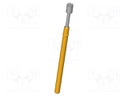 Test needle; Operational spring compression: 4mm; 8A; Ø: 2mm; 3N