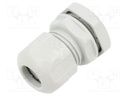 Cable gland; M20; 1.5; IP68; PA; grey