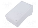 Enclosure: desktop; TENCLOS PULPIT; X: 85mm; Y: 145mm; Z: 73mm; ABS