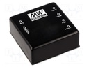 Converter: DC/DC; 25W; Uin: 36÷72VDC; Uout: 5VDC; Uout2: 15VDC; 2"x2"