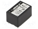 Converter: AC/DC; 12W; Uout: 24VDC; Iout: 500mA; 82÷84%; 85÷265VAC