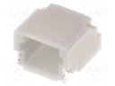 Socket; wire-board; male; SH,SR,SZ; 1mm; PIN: 2; SMT; 50V; 1A