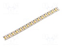 LED tape; white warm; 2835; LED/m: 120; 10mm; white PCB; IP20; 120°