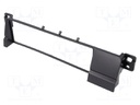 Radio mounting frame; BMW; 1 DIN; black