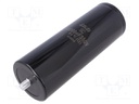 Capacitor: electrolytic; 10000uF; 350VDC; --10÷+30%; M5; 2000h