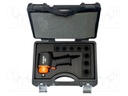 Wrench; impact; pneumatic; 407Nm; Mounting: 1/2"; 6.3bar; 113l/min
