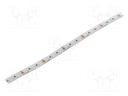 LED tape; white neutral; 2216; LED/m: 180; 8mm; white PCB; IP20
