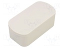 Enclosure: for router; ASA; white; X: 45mm; Y: 90mm; Z: 32mm; SIM