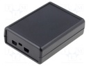 Enclosure: for computer; FREEDOM FRDM-KL25Z; ABS; black; X: 66mm