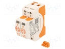 Surge arrestor; Mounting: DIN; IP20