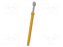 Test needle; Operational spring compression: 4mm; 5A; Ø: 2mm