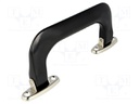 Handle; Mat: polypropylene; black; 144.5mm