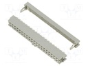 Plug; IDC; female; PIN: 40; IDC; for ribbon cable; 1.27mm; 4.75A