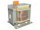 Transformer: mains; 400VA; 230VAC; 230V; Leads: terminal block