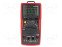 Digital multimeter; LCD (3999),with a backlit; VDC: 1m÷600V