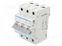 Circuit breaker; 230/400VAC; Inom: 16A; Poles: 3; Charact: C; 6kA