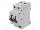 Circuit breaker; 230/400VAC; Inom: 25A; Poles: 2; DIN; Charact: D
