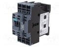 Contactor: 3-pole; NO x3; Auxiliary contacts: NO + NC; 24VAC; 9A