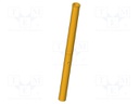 Test probe socket; Contact plating: gold-plated; push-in; KS-215