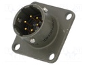 Connector: circular; MIL-C-26482, Series 1,PT; socket; male; 7.5A