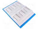 Kit: capacitors; 5,1pF÷47pF; SMD; 0402; Capacitor: MLCC; 1260pcs.