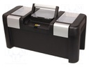 Container: toolbox; 640x290x295mm; polypropylene; 17l