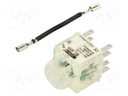 Contact block; -30÷70°C; IP00; Contacts: NC + NO x2; 3mm