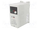 Inverter; Max motor power: 0.4kW; Usup: 200÷240VAC; 0÷400Hz; IN: 7
