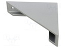 Angle bracket; for profiles; W: 40mm; H: 160mm; L: 160mm; aluminium