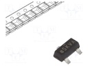 Transistor: P-MOSFET; unipolar; -20V; -1.8A; 2W; SOT23