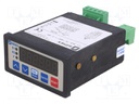Counter: electronical; LED; pulses; 999999; supply; IP65
