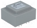 Transformer: encapsulated; 2.5VA; 230VAC; 9V; 9V; 0.13A; 0.13A; IP00