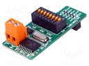 Expansion board; screw terminal,IDC10; Interface: CAN,SPI